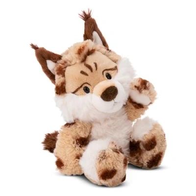 Image de NICI Doudou Lynx Lyka 25 cm Beige Douce et Durable, Mignonne Peluche à câliner, pour Jouer, Enfants Adultes, Une Excellente idée de Cadeau, 49805, 25cm
