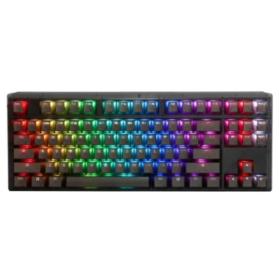 Image de Ducky One 3 Aura Black TKL Gaming Tastatur, RGB LED MX Silent Red (US)