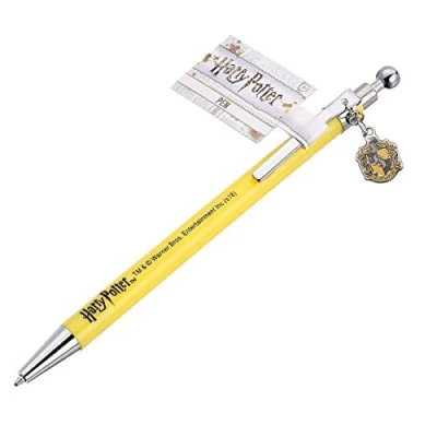 Image de The Carat Shop Harry Potter Poudrier officiel Blue Ink House Crest Pen Charm Poudlard UTTA3624_1 Jaune Taille Unique