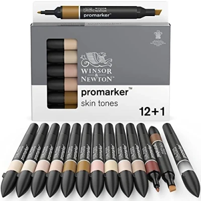 Image de Winsor &amp; Newton Promarker Set de 12+1 Tons chair