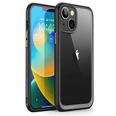 Image de SUPCASE Unicorn Beetle Coque de Protection Hybride Transparente pour iPhone 14 Plus (2022), Noir