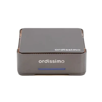 Image de Ordissimo Petit Ordinateur de Bureau Mini Tour Luna 2 Idéal Senior Ordi Fixe Facile à Utiliser Interface Intuitive et Clavier Simplifié s&#039;adapte Tous Les Écrans Souris sans Fil Noir…