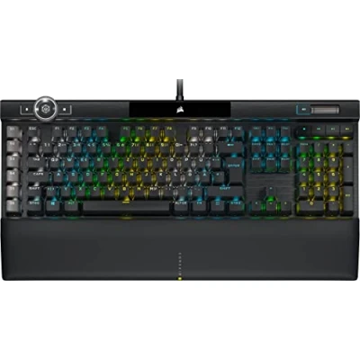 Image de Corsair K100 RGB Mechanical Gaming Clavier USB QWERTZ Allemand Noir