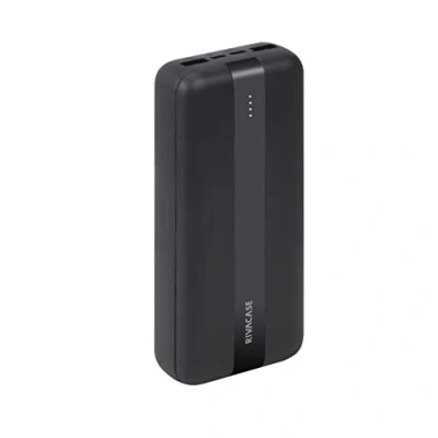 Image de RIVACASE Powerbank VA2081 Batterie externe avec entrée de type C et sortie intelligente Noir 20 000 mAh