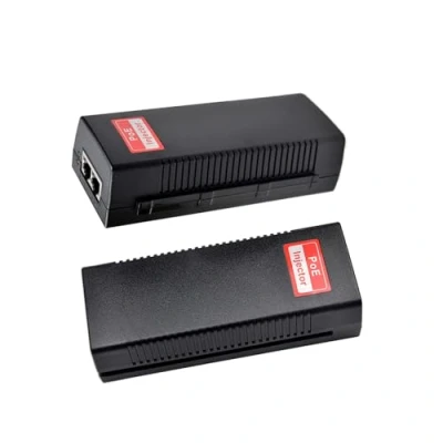 Image de Revotech Gigabit 90W PoE++ Injecteur, IEEE 802.3bt Sortie PoE+/PoE++ Active 54 56V, 10/100/1000 Mbps, Max Jusqu&#039;à 100M, Plug and Play pour AP/PTZ/Caméra POE (PSE90G)