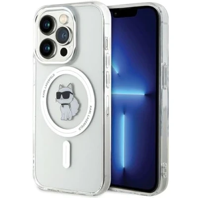 Image de CG Mobile Karl Lagerfeld KLHMP14XHFCCNOT Coque rigide transparente pour iPhone 14 Pro Max 6,7&quot;