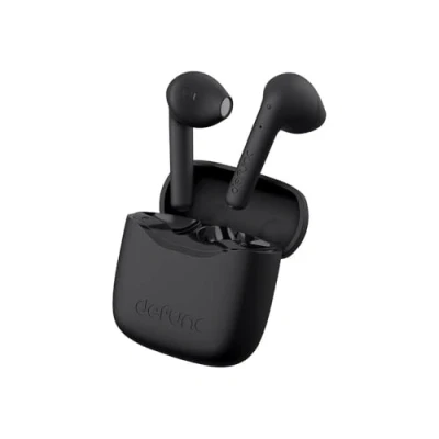 Image de Defunc True Lite Earbuds ﻿Écouteurs sans fil Écouteurs Bluetooth Avec suppression du bruit ENC Black Noir Plastique