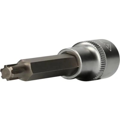 Image de BRILLIANT TOOLS BT022733 Douille RIBE 1/2&quot;, longueur 100 mm, M8 [Powered by KS TOOLS], Bleu/ Noir