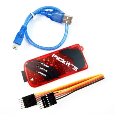 Image de DollaTek Pickit3 PICKIT 3 Programmeur Programmation Offline Simulation microcontrôleur PIC Chip