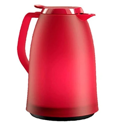 Image de Emsa 514503 MAMBO Pichet isotherme, fermeture Quick Tip 1 Litre, (L x B H): 17,2 14,5 21,5 cm, orange rose