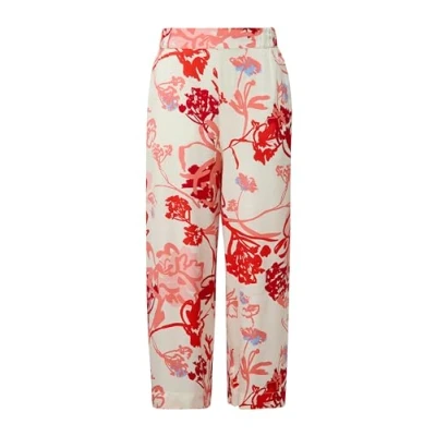 Image de s.Oliver Black Label Regular Pantalon classique, Femme, Taille: 42, Ecru