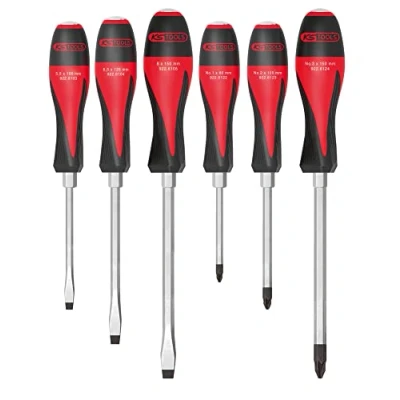 Image de Ks Tools 922.6060 Jeu De 6 Tournevis Ultimate, Torx Kit Réparation Pratique Et Facile D&#039;Utilisation Outillage Vissage Pour Bricoleurs Professionnels
