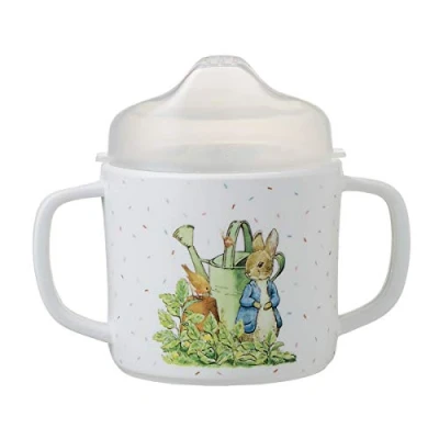 Image de Petit Jour Paris Tasse Deux Anses avec Bec Amovible Pierre Lapin Antidérapante! Multicolore, 1 Pièce