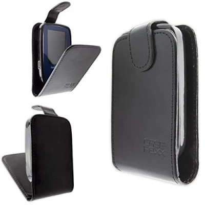 Image de caseroxx Flipcase pour Freestyle Libre 1/2 / Insulinx 14 Day, Étui de téléphone Portable (Flipcase Coloris Noir)