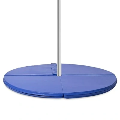 Image de SereneLife Tapis de Pole Dance Rond Protection Léger, Pliable et Portable avec une housse Facile à Nettoyer Parfait pour la Maison, Salle Sport, Yoga l&#039;Entraînement Danse