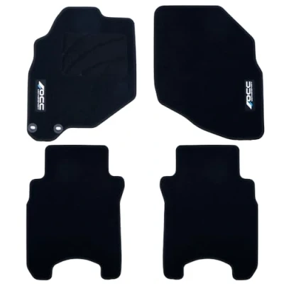 Image de OCC DESIGN Tapis d’Auto, personnalisés, Compatible avec Honda Jazz (2001 2008), Moquette de Haute qualité, Velour/Polypropylène, Ancre d’Origine, Dos antidérapant, Talonnette, 4 pièces