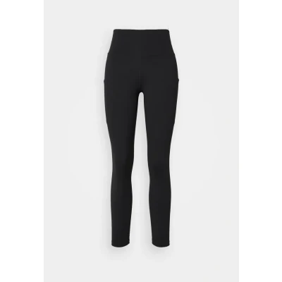 Image de Collants longs Nike One taille XS haute à la pour femme Noir, collection performance running