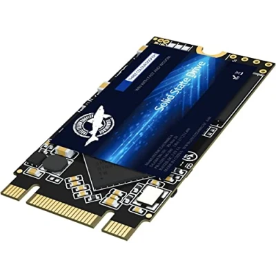 Image de Dogfish 4To SSD M.2 2242 SATA III NGFF Disque Dur Interne 6 Go/s 3D NAND TLC 1,75 Million d&#039;Heures Mtbf pour PC Ordinateurs Portables Et De Bureau