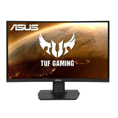 Image de ASUS TUF gaming VG24VQE Ecran PC 23,6&quot; FHD Dalle VA Incurvée 1ms 165Hz 1920x1080 250cd/m² 1x DP &amp; 2x HDMI ELMB AMD FreeSync Premium Haut parleurs Shadow Boost