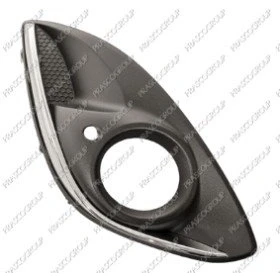 Image de PRASCO Premium OP0352133 Grille de Pare Choc avec trou(s) pour lampes brouillard avant droite chromé OPEL: Corsa D 3/5 portes