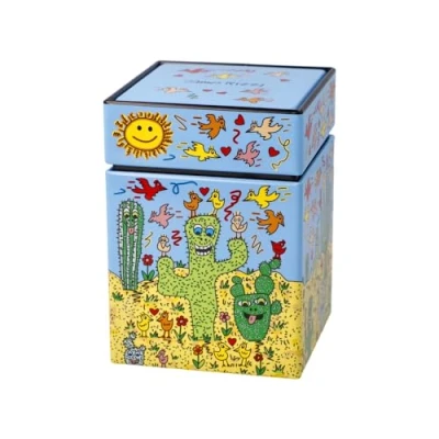 Image de Goebel Teedose James Rizzi Desert Life, Pop Art, Metall, Bunt, 0.6 L, 26103251