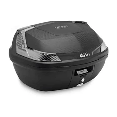 Image de Givi B47NTML Blade Tech Monolock Topcase avec une Plaque Carbon Optik