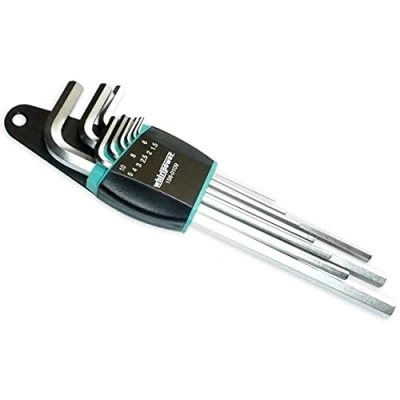 Image de JEU DE CLES MALES 6 PANS ALLEN BTR METRIQUES 1.5 à 10 MM 9 PCS