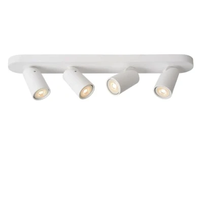 Image de Lucide Xyrus 4 spot en saillie 60 x 9 12,5 cm 5W LED dimmable inclus dim to warm white