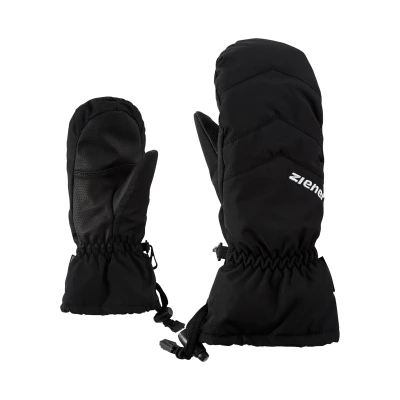Image de Ziener Lettero As(r) Middle Glove Junior Gants de Ski/Sports d&#039;hiver Imperméables, Respirants Enfants, Noir (Black), 4