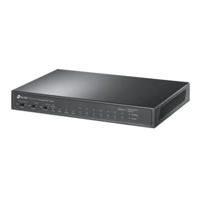 Image de TP Link TL SL1311P commutateur réseau Fast Ethernet (10/100) Connexion Ethernet, supportant l&#039;alimentation via ce port (PoE) Noir Neuf