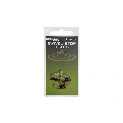 Image de Drennan Perles d&#039;Arrêt de l&#039;Emerillon (8pcs) Maat : Small Size 14