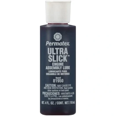 Image de Permatex 81950 Ultra Slick Red Engine Assembly Lube, Essential for New Or re Builds, Formulation 1 x 118ml