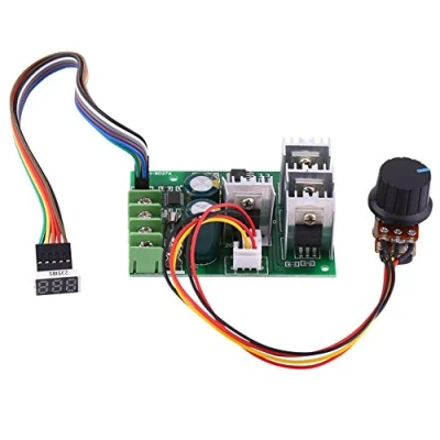 Image de Walfront PWM Régulateur de Vitesse Moteur à Courant Continu DC 6V 9V 12V 24V 36V 48V 60V 30A