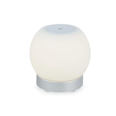 Image de BRILONER lampe de table LED sans fil avec tactile, intensité variable par niveaux, abat jour en verre, chevet, lecture, LED, camping, table,