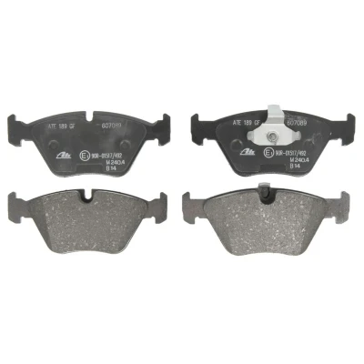 Image de ATE 13.0460 7089.2 Jeu de plaquettes frein préparé pour indicateur d&#039;usure, contact signal d&#039;usure exclu BMW: 5 Touring, Berline