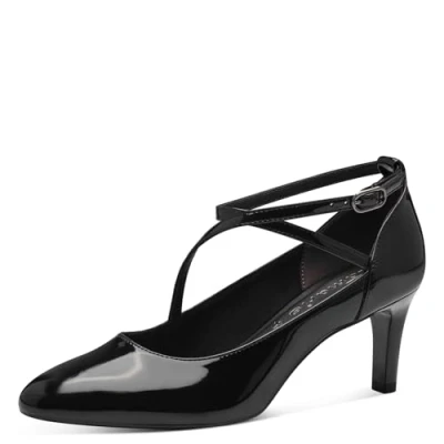 Image de Tamaris Femme 1 22411 43 Escarpins, Imprimé Noir, 37 EU