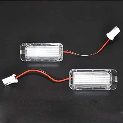 Image de Lot de 2 lampes LED pour plaque d&#039;immatriculation 18 Canbus Ford Focus Fiesta Mondeo MK4 Kuga Galaxy S Max C Mk2 DA3 MK3 MK5 MK6