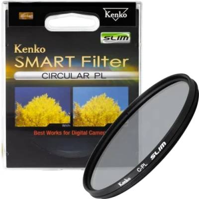 Image de Kenko Filtre polarisant circulaire Smart Slim 77 mm (ref : KCPS77)