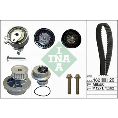 Image de INA 530 0441 32 pompe à eau + Kit De Distribution avec OPEL: Astra G CC, Corsa C 3/5 portes, Zafira A