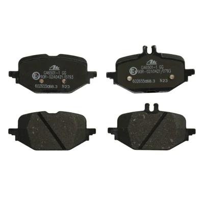 Image de ATE 13.0460 2655.2 Jeu de plaquettes frein préparé pour indicateur d&#039;usure, contact signal d&#039;usure exclu MERCEDES BENZ: Classe C Berline
