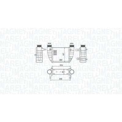 Image de MAGNETI MARELLI 351319204850 Intercooler AUDI: A4 B7 Avant, B6/B7 Cabriolet, Berline