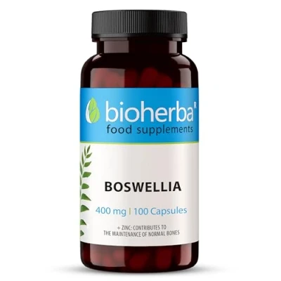 Image de Boswellia Serrata Gelules Complément pour le soin des articulations 400 mg 100 capsules par BIOHERBA