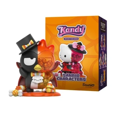 Image de Mighty Jaxx Kandy x Sanrio Édition Spooky Fun d&#039;Halloween Figurines de collection Blind Box Un paquet Contient une figurine aléatoire