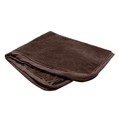 Image de FurHaven Housse de Rechange pour lit Chien en Tissu éponge et Daim, Lavable Machine Espresso, Jumbo (XL)
