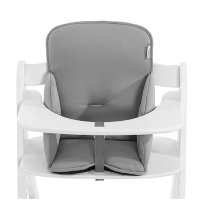 Image de Hauck Alpha Cosy Comfort Réducteur de Siège 6 Mois avec Parties Latérales Renforcée et Dossier Haut, Tissu en Stretch Haut Gamme, Compatible Chaise Haute ALPHA+ gris