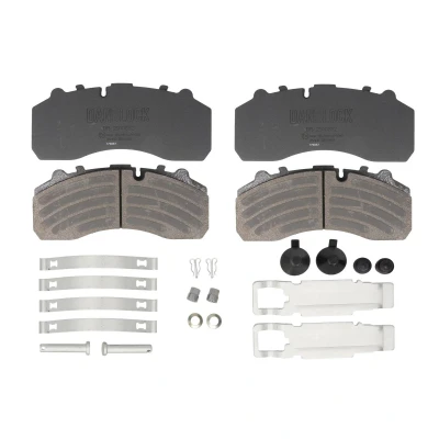 Image de DANBLOCK DB 2910882 Jeu de plaquettes frein préparé pour indicateur d&#039;usure MERCEDES BENZ: ACTROS MP4, AROCS, ACTROS, IVECO: EuroCargo I III