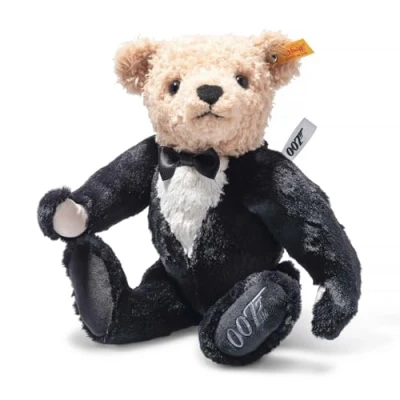 Image de Steiff Ours Teddy James Bond 355691 Multicolore 30 cm