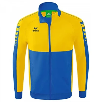 Image de Erima Mixte Veste Worker Six Wings, new royal/jaune, 3XL EU