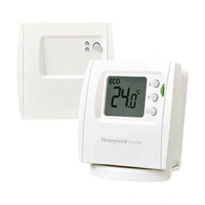 Image de Thermostat d&#039;ambiance Honeywell Home, facile à lire, écran LED économe en énergie, sans fil, blanc