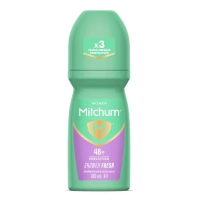 Image de Mitchum Roll On 48HR Protection Déodorant &amp; Anti Transpirant, Shower Fresh 100ML